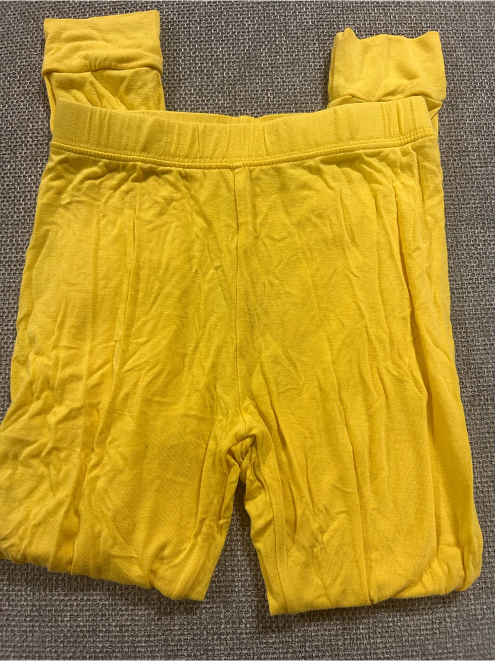 Little Sleepies Bright Yellow Pajama Bottoms